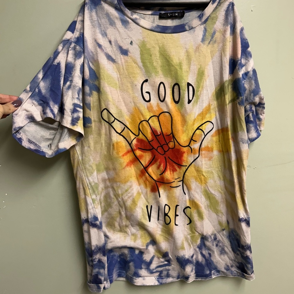 Tie-Dye Good Vibes T-Shirt